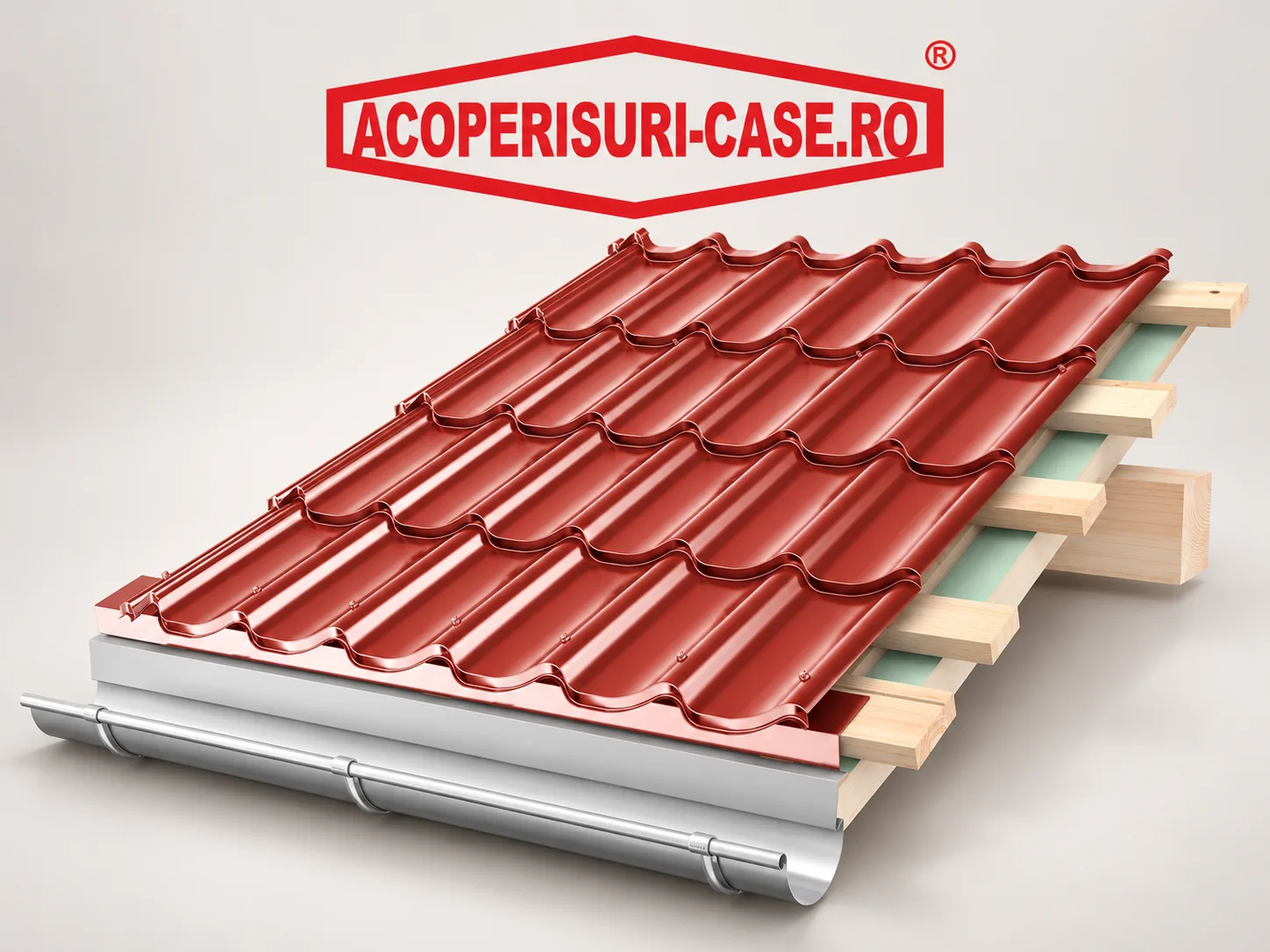 Tigla metalica RoofArt Nordica
