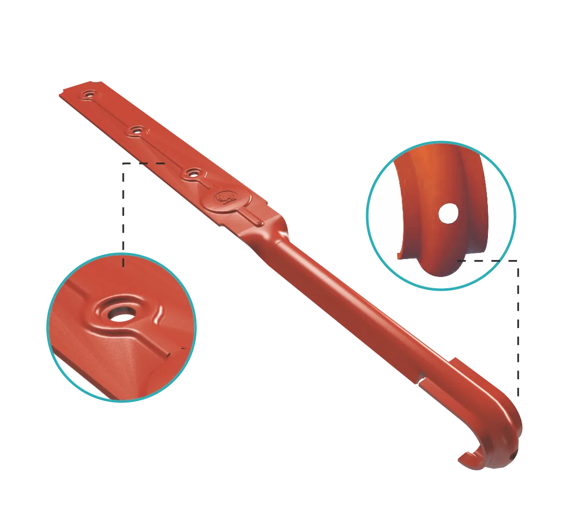Rufster Sistem drenaj – Brida jgheab